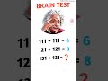 Can you solve this Maths puzzles? | Math puzzles bring Test #baby  #ytshorts#viralshorts#shorts#m