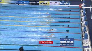 final 400m freestyle  tae hwan park Shanghai 2011