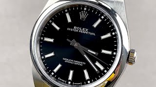 Rolex Oyster Perpetual 39mm 114300 Rolex Watch Review
