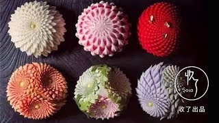 日本匠人展现“和菓子”神技，宛如魔术般的艺术品