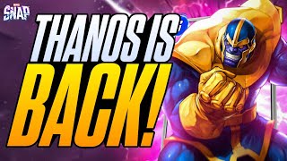 THANOS IS BACK! Has the buff made him a legit contender again?! | Marvel Snap