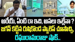 అరేయ్, ఏంటి రా ఇది, అసలు ఇల్లేనా ? జగన్ కట్టిన రుషికొండ ప్యాలెస్ చూసొచ్చి, రఘురామరాజు షాక్..