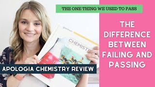 APOLOGIA REVIEW 🧪 Chemistry |  How we Passed this Class | Homeschool Curridculum