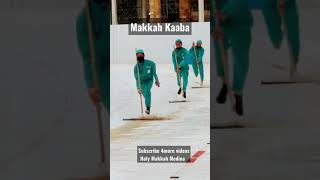 Makkah live Kaaba ki safai #makkah #haram #kaaba #short