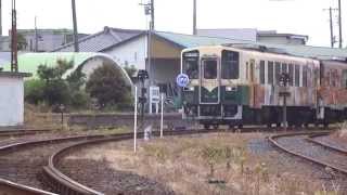 ひたちなか海浜鉄道キハ3710形　那珂湊駅付近にて