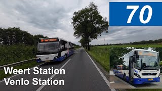 Arriva lijn 70: Weert Station - Venlo Station | Arriva Limburg | Arriva 7414 | 2024