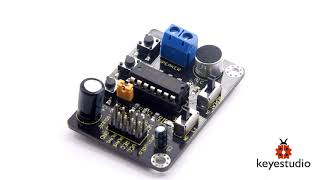 KS0463 keyestudio ISD1820 Voice Recording and Playback Module