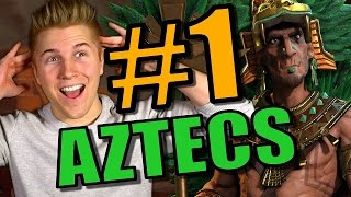 DOMINATION STRATEGY! | Civilization 6: Aztec Gameplay [Civ 6 Let’s Play Strategy] - Part 1