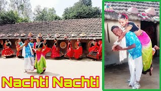 New Tharu Culture Song Nachti Nachti  Sumitra Chaudhary And Ganga Dangaura Shooting Report