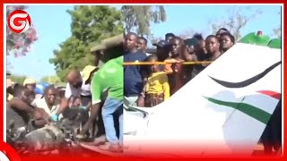 AJALI ya NDEGE KENYA: WATATU WAFARIKI - YUMO DEREVA BODABODA na ABIRIA WAKE WALIOGONGWA na NDEGE...