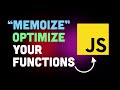 How to optimize your functions in JavaScript using memoization (Interview question)