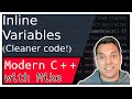 inline variables  (C++ 17 and beyond)  | Modern Cpp Series Ep. 110