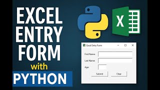 Using Python Tkinter |Create Form For Data Entry