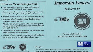 Senate passes “Blue Envelope Bill” to provide protections for drivers with autism