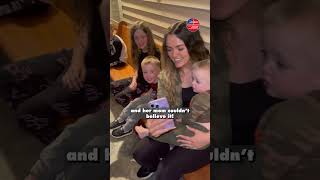 She hadn't seen them for 3 years - then the phone rang 😱🇺🇸 #shorts