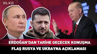 Erdoğan'dan Tarihe Geçecek ABD, Rusya ve Ukrayna Konuşması #Sondakika