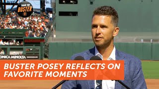 Giants legend Buster Posey reflects on favorite memories of World Series teams | NBC Sports BA