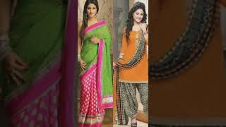 In which outfit Akshara(Hina Khan)looks beautiful Saree aur Salwar suit#Hina Khan#shorts.