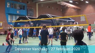 Deventer Vandaag - Avior Volleybal toernooi - 26 februari