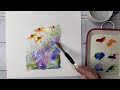 Easy Meadow Watercolour To Try!