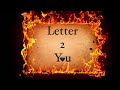 jahbandz letter 2 you