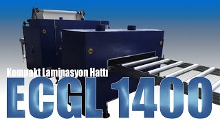 Kadromak | Kompakt Laminasyon Hattı / Compact Lamination Line - ECGL 1400