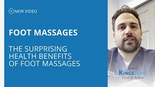 The surprising health benefits of a foot massage