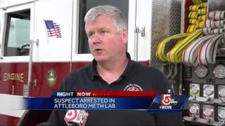 Suspect arrested in Attleboro meth lab