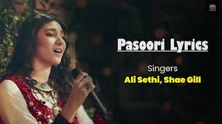 Pasoori Lyrics | Coke Studio | English Translation | Ali Sethi x Shae Gill  Lyrics