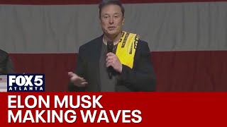 Elon Musk making waves on campaign trail | FOX 5 News