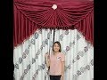 how to make swag curtains- yếm cánh tiên