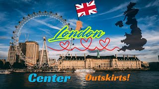 Explore London,Uk_Capital Center and Outskirts||Drone Views