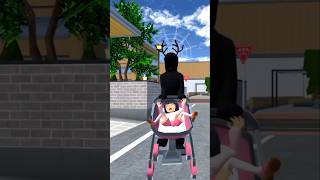 Papa menyelamatkan Mayo Baby 🤣 #Shorts #sakuraschoolsimulator #shortfeed #shortvideos #sakura#reels