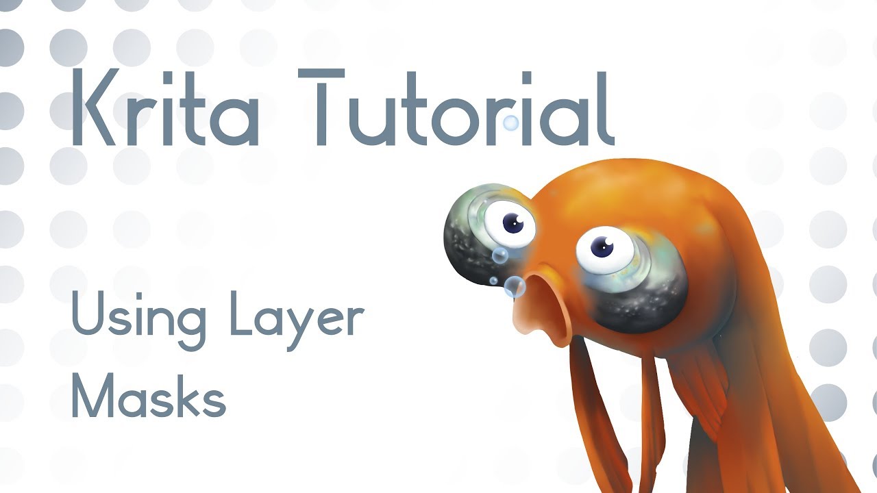 Krita Tutorial 4.1+: How To Use Layer Masks - YouTube