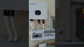 #Growatt Inverter installation #SolarSystem