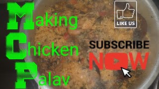 making chicken palav (in kannada)@CookingFuddies