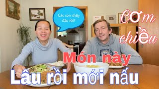 Bò nấu sốt, cải xào, bữa ăn nhanh | Ẩm thực Đức | gia đình Việt Đức | Cuộc sống ở Đức