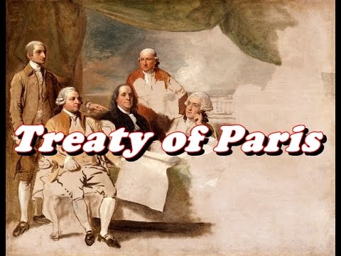 What were the terms of the Treaty of Paris of 1783 quizlet?