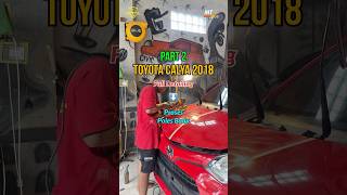 PART 2 ‼️ TOYOTA CALYA 2018 [ PROSES POLES BODY ]