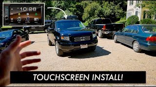 Honda Ridgeline Touchscreen Installation // New CarPlay Model