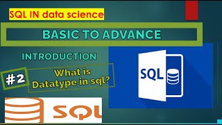 Data Types in SQL | SQL Tutorial In Hindi 2
