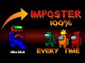 How to Get IMPOSTER Everytime on Among Us 2024 ( BEST HACK GLITCH)