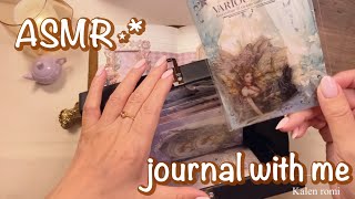 ASMR⋆* 妖精コラージュ | collage | scrapbooking | journal with me