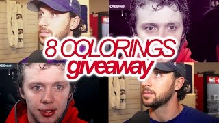 8 Colorings Giveaway!