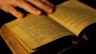 ASMR 📖 130 Years Old Bible Page Turning👂For Relaxation and Tingles (No Talking)