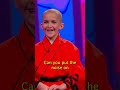 9-year-old Kung Fu Warrior Shows Off his Sword 😵 #littlebigshots #shorts