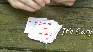 Best Card Trick Ever! No Setup!