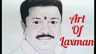 Gyadari Balamallu TSIIC CHAIRMAN pencil drawing