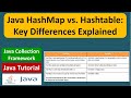 Java HashMap vs. Hashtable: Key Differences Explained | Java Collection Framework
