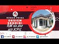 RUMAH PRIMA DESIGN SENDIRI BERKELUASAN 1071KPS BERHARGA RM165,850 SAHAJA DI PASIR MAS, KELANTAN